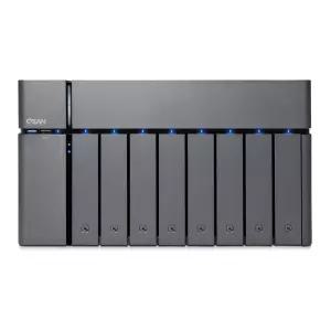 QSAN XN1209-4A 80TB (10TB x 8) 나스 타워 다중보안 AMD V3C14 4코어 NAS