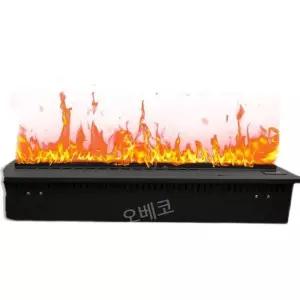 화염수증기 벽난로인테리어 불멍 모닥불 거실 펜션 대형 가습 임베드 온열