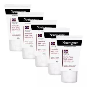 고품질 뉴트로지나 인텐스 리페어 풋크림 56g X 5개 (WFKDYNS)
