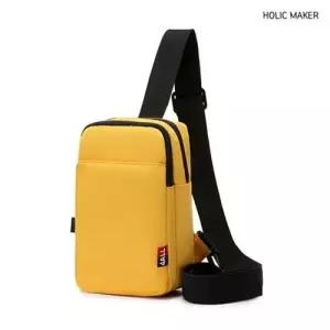 남자힙색 남자가방 웨이스트백 힙색 슬링백 크로 WFIQMTI