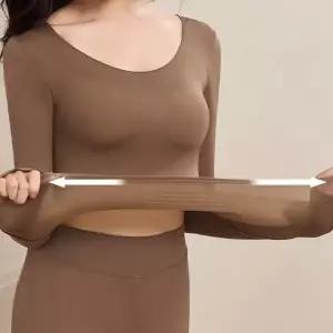 여자 5컬러 신축성 좋은 가을 겨울 내의 내복세트 (WFKBXSF)