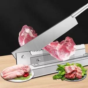 닭절단기 수동 육류 절단 고기 냉동육 자르는 세절기