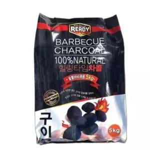 고품질 바베큐용 숯불 캠핑 그릴 야외 화로대 장작 5kg 장작 5kg (WFKEMRR)
