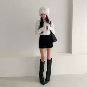 [다잇템] 여성 편한 쁘띠 일상 하이웨이스트 반바지