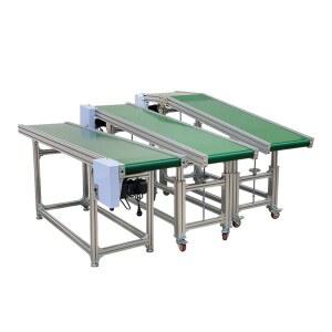 컨베이어 벨트 운반레일 자동 상하차 평행형 전기 (폭400형) 3060 소형 길이 맞춤