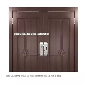 A37T-3X 전기 드롭 볼트 잠금 장치 4 전선 DC12V 전자 모티스 잠금 장치 나무 문 Lron 도어