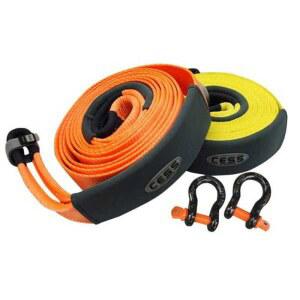 카라반 견인 로프 견인줄 SUV 12톤 15톤 50/4겹 슬링 나일론 트럭 대형차 다용도