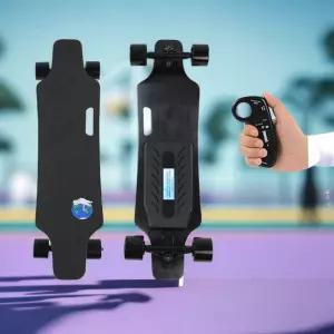 입문용 전동 스케이트보드 오프로드 스케이트 블랙