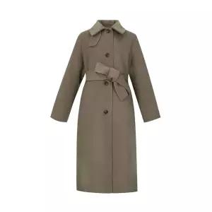 [롯데백화점]SOUP 벨트 구스경량패딩등판 핸드메이드맥코트