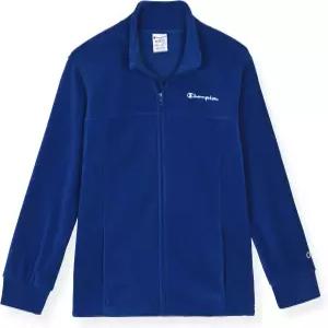 챔피언 보이즈 플리스 재킷 풀 집 폴라 트랙 들의 따뜻한 레이어링 아우터 포켓 포함