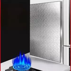 가스레인지 방열판 패드 접착형 가리개 고온 주방 덮개 대형 필요하시면 오븐 벽면 냉장고