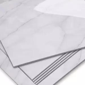 3T점착데코타일 유광 대리석 마블화이트점착형데코타일 바닥보수 바닥인테