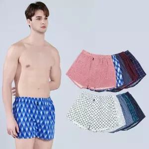프린트 트렁크 남자 남자 남성팬티 속옷 10종세트 95 (WFKDX2S)