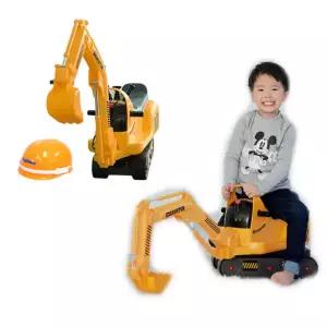 대형승용완구 중장비 전동굴착기 붕붕카 신체발달 아기선물 놀이방 가정용 균형감각