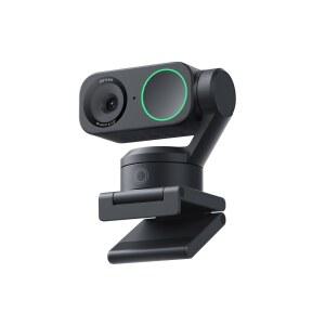 Insta360 링크 2 - PC/Mac용 PTZ 4K 웹캠, 1/2인치 센서, AI 추적, HDR, 노이즈 캔슬링 마이크, 스트리밍, 통화, 게임을 위한 제스처 제어, 줌, 팀, 트위치와 연동