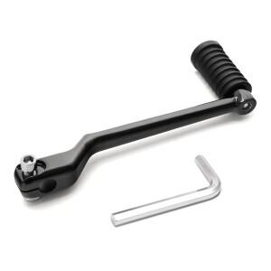 호환 Harley 1986-2017 FL Softails Touring 2008 14 오토바이 액세서리용 왼쪽 앞 뒤 기어봉 레버 페달