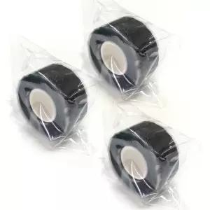 자기융착 실리콘테이프 3롤 25mm x 3M 배관 보수 방수틈새 수리 화장실누수 보일러 보수재