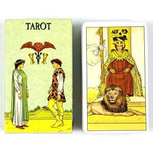 예측을 위한 새로운 타로 카드 보드 게임 점술 전체 영어 테이블 할로윈 및 크리스마스 선물