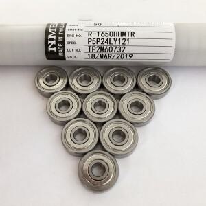 호환 NMB Minebea 고속 미니어처 볼 베어링  와이어 컷 625ZZ R-1650HH  5x16x5mm  개