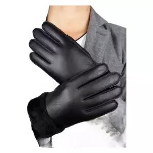 양가죽 장갑 겨울 방한 활동 야외 털 남성용 여성용 블랙 프리 안감