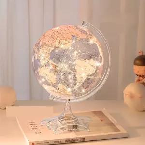 LED 라이트 지구본 학생 충전식 인테리어 감성 기본
