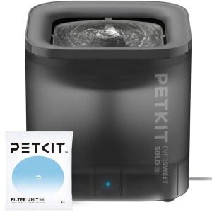 PETKIT 무선 펌프가 있는 새로운 고양이 분수, 고양이와 개를 위한 매우 조용한 1.85온스 /1.85L 반려동물 탈착식 디자인, 세척 및 조립이 쉬움, 필터 포함