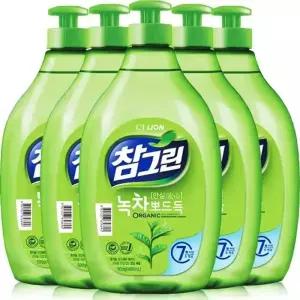 참그린 녹차 x 4개 / 순샘 1200ml x 3개 주방세제 트리오 퐁퐁 프릴 자연퐁 메소드 베이킹소다 피니시 4407
