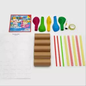 초등과학 휴지심 풍선 로케트만들기5P 귀여운 실습 발명교실