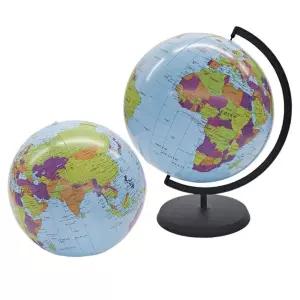 어린이 과학선물 지구본모양 비치볼 탁상용 교실 방과후 학교