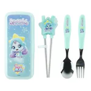 슈팅스타 캐치티니핑 무소음 젓가락 풀세트-초롱수저케이스 멀티케이스 수