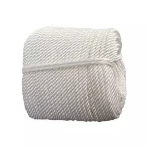 선박 밧줄 정박 10mm 두꺼운 보트 닻줄 안전 은색