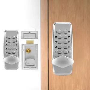 야외 대문 도어락 기계식 번호키 무전원 암호 주택 전원주택