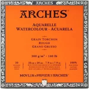 아치 수채화 종이 블록 러프 7.9 x 140파운드