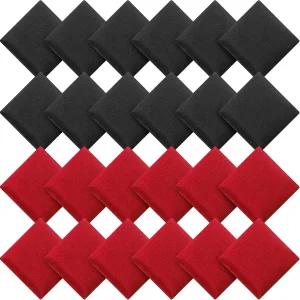 소티프 24개 빈백 미니 나일론 콘홀 용 재미있는 스포츠 야외 가족 게임 카니발 장난감 애국적 작은 핸드