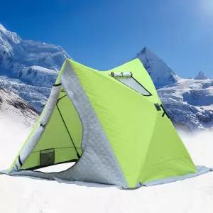 빙어낚시 육각 텐트 누빔 오각 두꺼운 큐브 동계