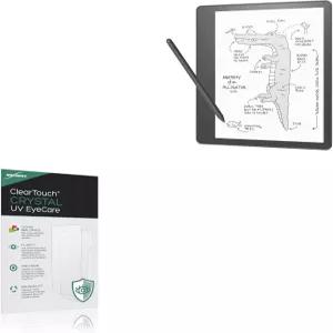 아마존 킨들 스크라이브와 호환되는 박스웨이브 스크린 프로텍터 클리어터치 크리스탈 안티 UV 케어2팩