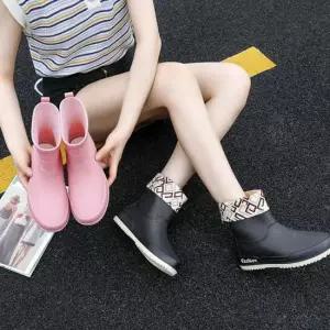 예쁜 컬러 부츠 겨울 낚시 방한용 기능화 여성 장화