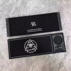 호환 고무 바 캠핑 캡슐 야외 방지 테이블 미끄럼 카페 배수 제품 배수구 하프 유닛 매트