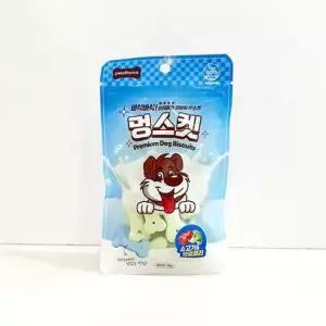 멍스켓 소고기 브로콜리 40g X10개 강아지 비스켓 간식