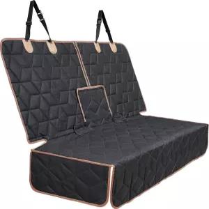 뒷좌석용 페티자 개 카시트 커버 반려동물용 튼튼한 미끄럼 방지 자동차 벤치 보호대 미들 암레스트 시트