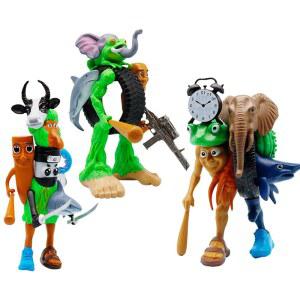 피규어 모형 사후르 캐릭터 브레인롯 퉁 이탈리안 트랄라레로 모든 합성 트랄랄라 합체 장식