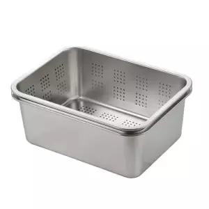 대형 스테인레스 스틸 쟁반 채반 스텐타공 김장