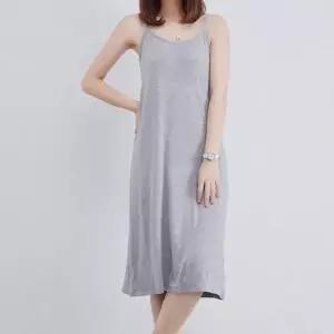 끈나시원피스 가을롱원피스 편한원피스 롱티 긴팔 (WFKEOJH)