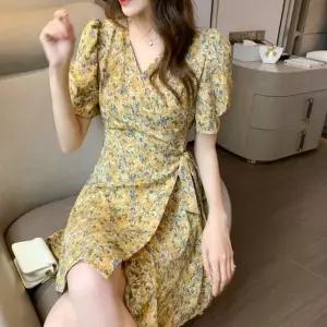 겨울언피스 가을원피스 A라인 여름원피스 플라워 (WFKEOPE)