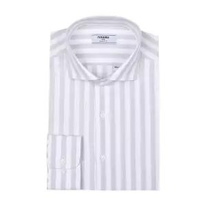 [롯데백화점]레노마 와이드카라의 그레이스트라이프셔츠RNSSL0132GYSU