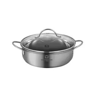 [NS홈쇼핑]바겐슈타이거 IH 미니팟 3중바닥 냄비 전골 20cm[35619140]