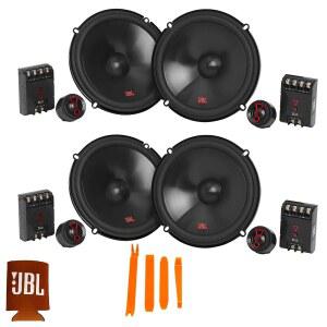 JBL STAGE3 스테이지3 607CFAM 6.5인치 양방향 구성 스피커 2쌍 - 그릴 없음