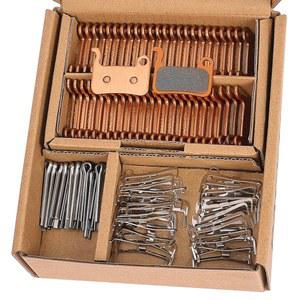 시마노 브레이크 패드 XTR M975 M966 M965 SLX M665 LX M596 Deore XT와 호환되는 소결 금속 자전거 25쌍, MTB Ebike 디스크 교체용, 3가지 설치 도구 포함