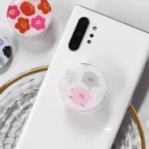 꽃잎 스마트톡 아크릴 핸드폰손잡이 심플악세사리 WEC9C6D