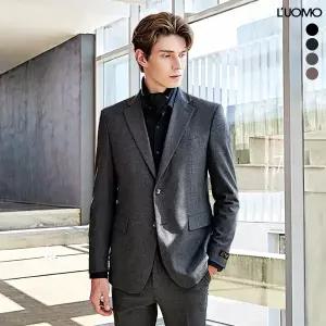 워모 캐시미어 울 혼방 스트레치 수트 자켓 4종 택1